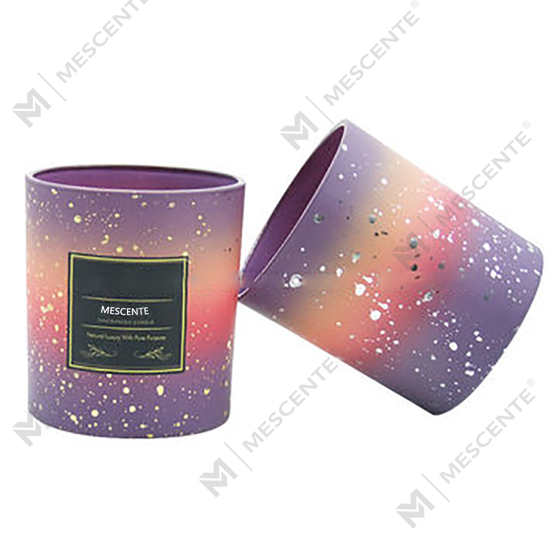 M&Scent ขายส่งขวดเทียนฝ้าเปล่าแบบกำหนดเองสำหรับทำเทียนพร้อมฝาปิด