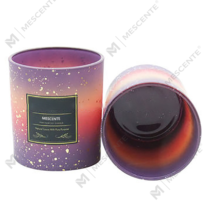 M&Scent ขายส่งขวดเทียนฝ้าเปล่าแบบกำหนดเองสำหรับทำเทียนพร้อมฝาปิด