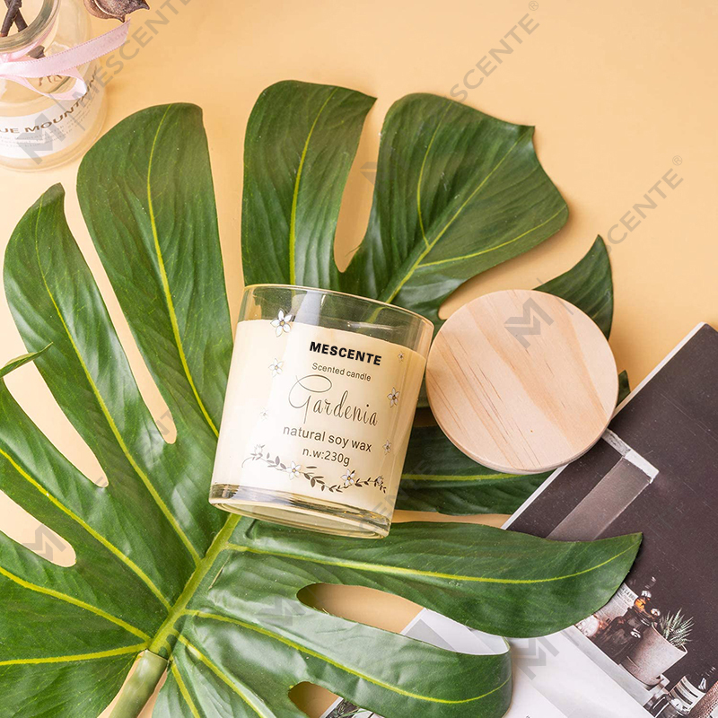 M&Scent ที่วางแก้วหรูหราแฮนด์เมดจิตวิญญาณเซรามิกเสาเทียนหอมวานิลลาพร้อมคริสตัล