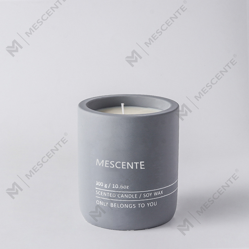 M&Scent ปรับแต่งตกแต่งหรูหรานวดฉลากส่วนตัวคริสตัลเซรามิก Woodwick เทียนหอมขี้ผึ้งถั่วเหลือง