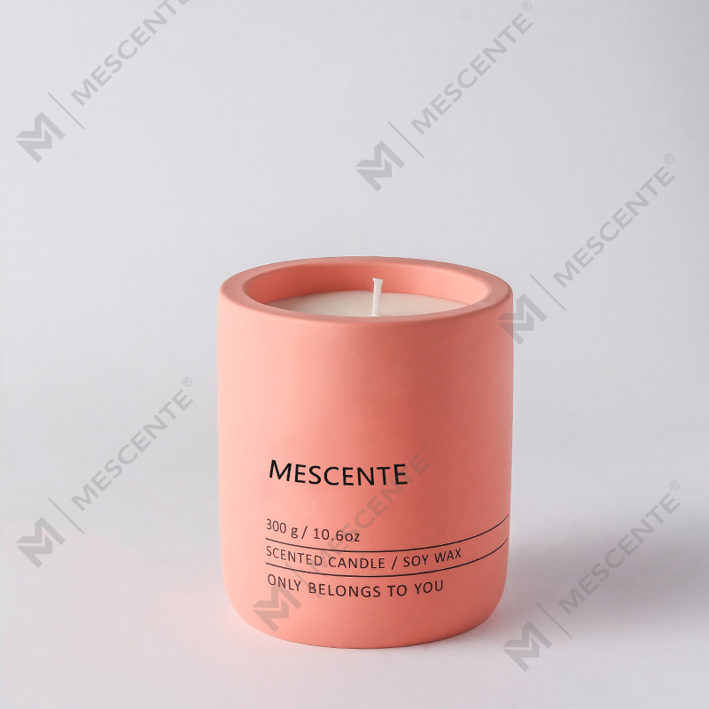 M&Scent ปรับแต่งตกแต่งหรูหรานวดฉลากส่วนตัวคริสตัลเซรามิก Woodwick เทียนหอมขี้ผึ้งถั่วเหลือง