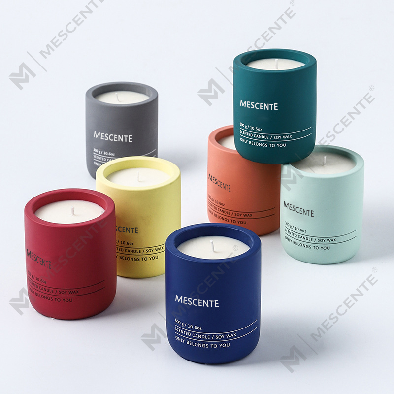 M&Scent ปรับแต่งตกแต่งหรูหรานวดฉลากส่วนตัวคริสตัลเซรามิก Woodwick เทียนหอมขี้ผึ้งถั่วเหลือง