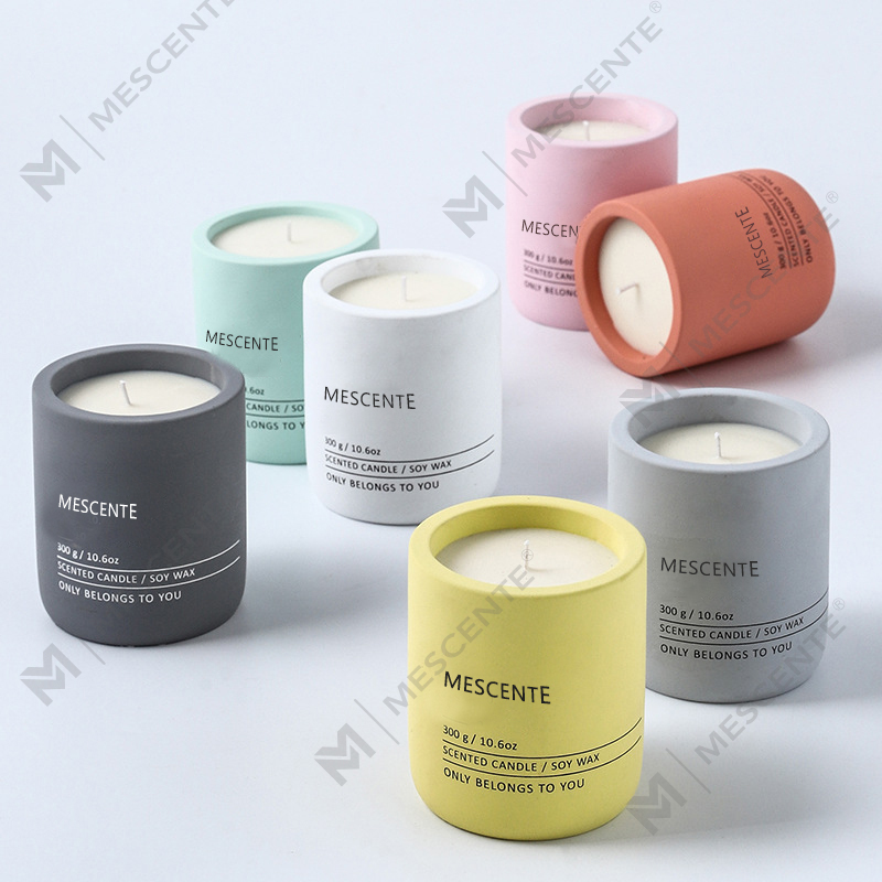 M&Scent ปรับแต่งตกแต่งหรูหรานวดฉลากส่วนตัวคริสตัลเซรามิก Woodwick เทียนหอมขี้ผึ้งถั่วเหลือง