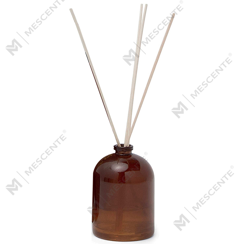 M&Scent หรูหราที่กำหนดเองขนาดใหญ่ Rose Gold ขวดแก้วดอกไม้ฉลากส่วนตัว Liquid Reed Diffuser พร้อมกล่องของขวัญ