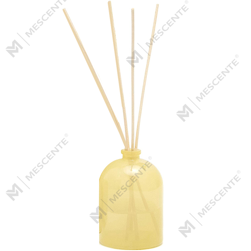 M&Scent หรูหราที่กำหนดเองขนาดใหญ่ Rose Gold ขวดแก้วดอกไม้ฉลากส่วนตัว Liquid Reed Diffuser พร้อมกล่องของขวัญ