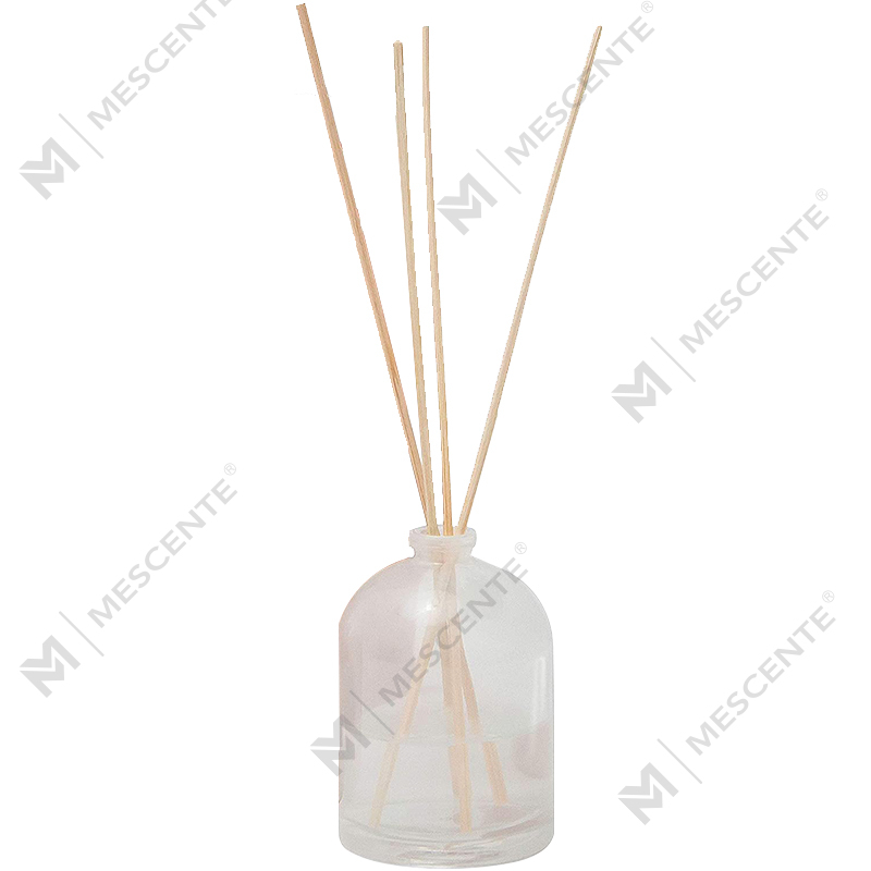 M&Scent หรูหราที่กำหนดเองขนาดใหญ่ Rose Gold ขวดแก้วดอกไม้ฉลากส่วนตัว Liquid Reed Diffuser พร้อมกล่องของขวัญ