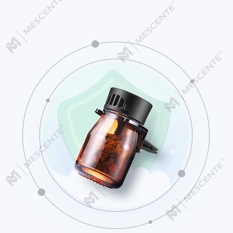 M&Scent Organic โลโก้ที่กำหนดเองมินิน้ำหอมขวดน้ำหอมปรับอากาศรถยนต์, ปั๊มลมสำหรับรถยนต์