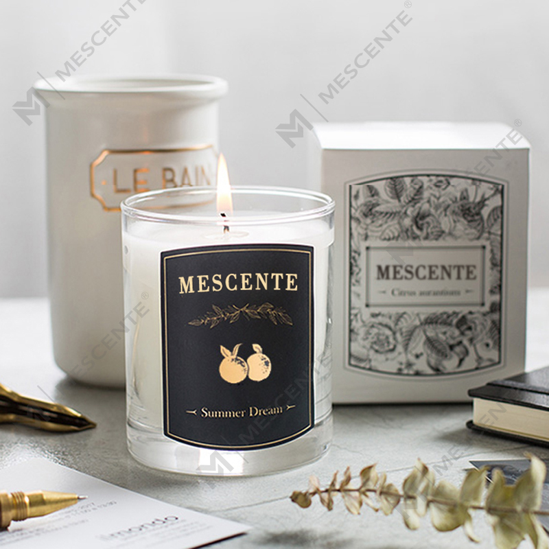 M&Scent เทียนขี้ผึ้งถั่วเหลืองสำหรับตกแต่งนวดหรูหราตามสั่ง