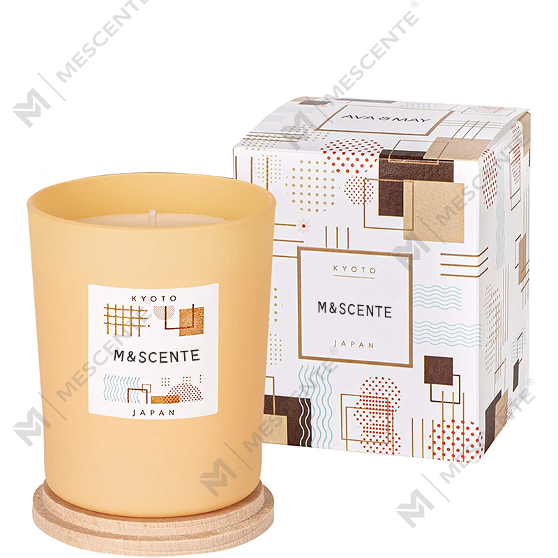 ฉลากส่วนตัวของ M&Scent ทำเทียนหอมขี้ผึ้งถั่วเหลืองหลากสี
