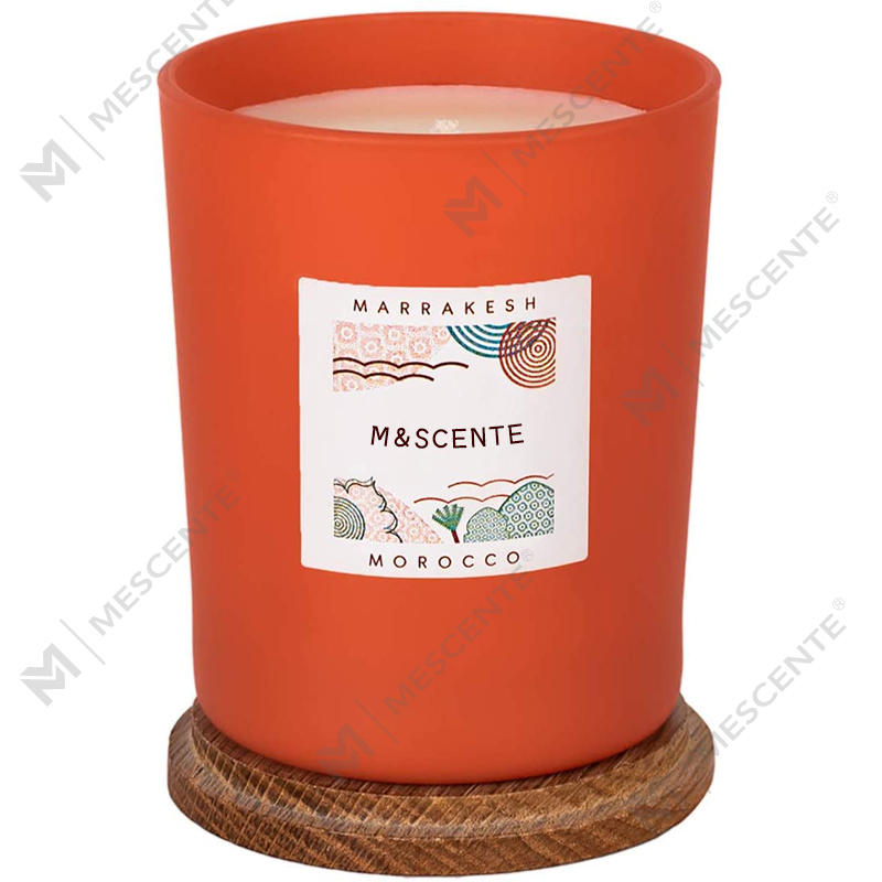 ฉลากส่วนตัวของ M&Scent ทำเทียนหอมขี้ผึ้งถั่วเหลืองหลากสี