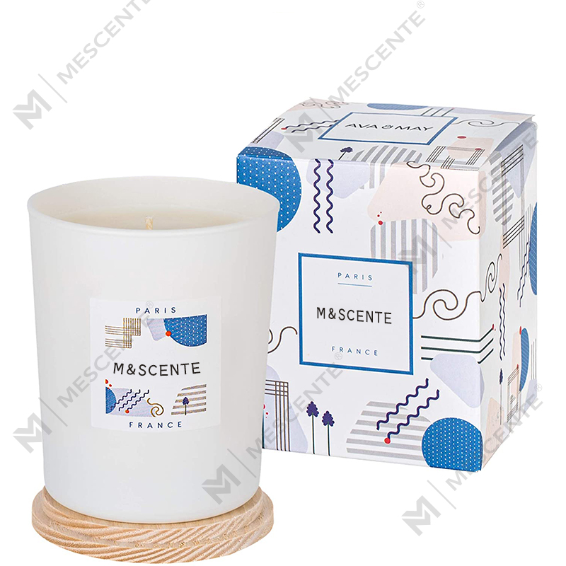 ฉลากส่วนตัวของ M&Scent ทำเทียนหอมขี้ผึ้งถั่วเหลืองหลากสี