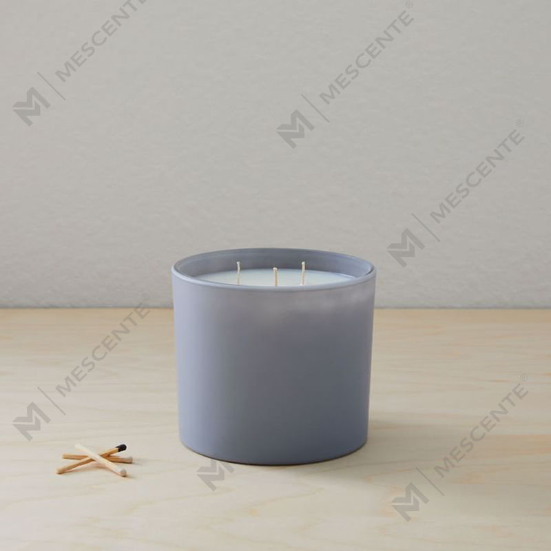 M&SCENT เทียนหอมขี้ผึ้งถั่วเหลืองขวดแก้วที่ใช้กันอย่างแพร่หลายในวันคริสต์มาสพร้อมกล่องพับ