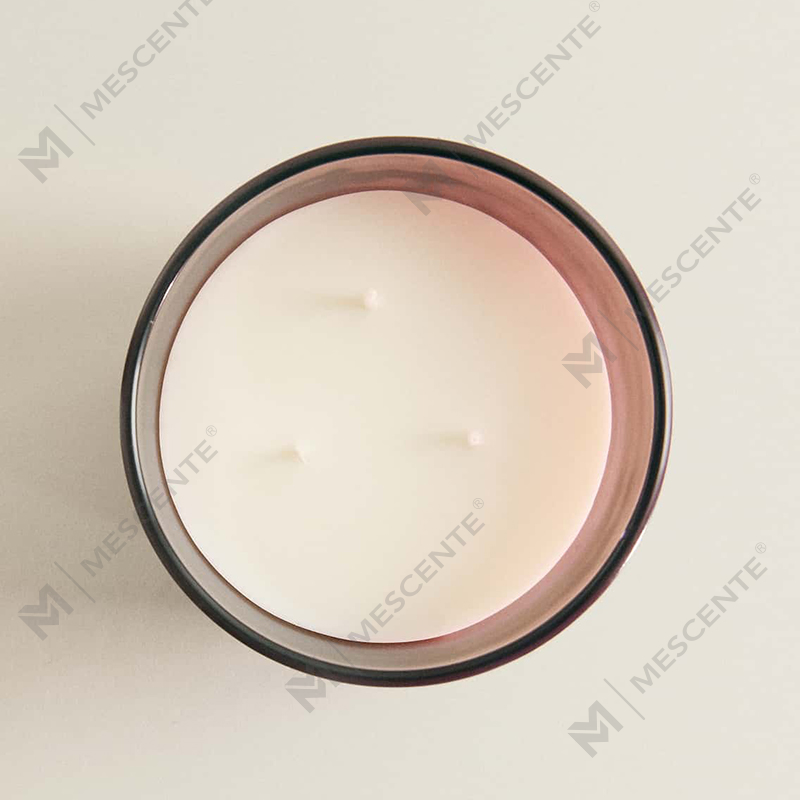 M&S cent Luxury Custom 3 Wick Soy Candles พร้อมฝาไม้ A29273-1