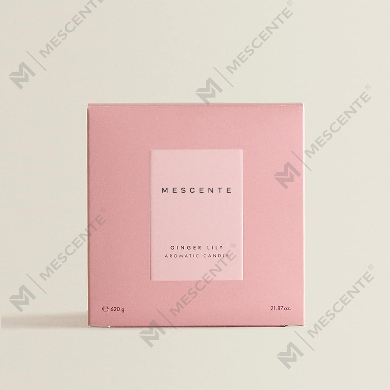 M&S cent Luxury Custom 3 Wick Soy Candles พร้อมฝาไม้ A29273-1