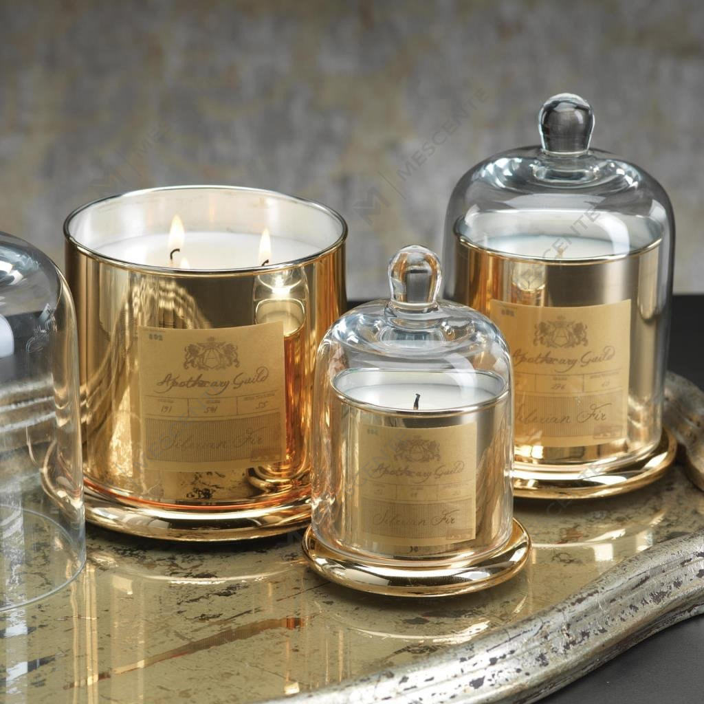 M&Scent ตกแต่งงานแต่งงานโรแมนติก Bell Jar แก้วโดมฝาครอบเทียนหอม A29275