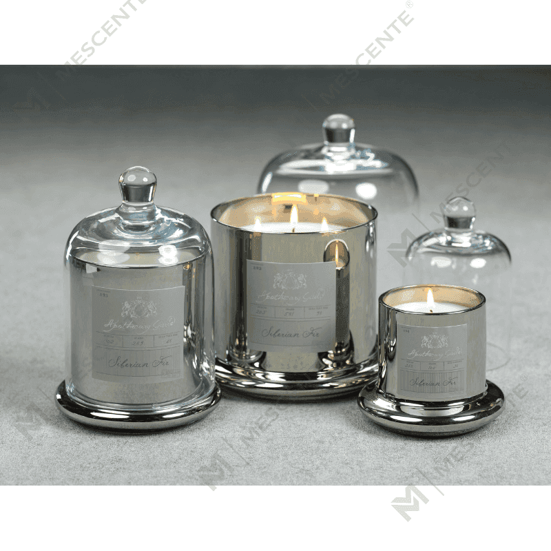 M&Scent ตกแต่งงานแต่งงานโรแมนติก Bell Jar แก้วโดมฝาครอบเทียนหอม A29275