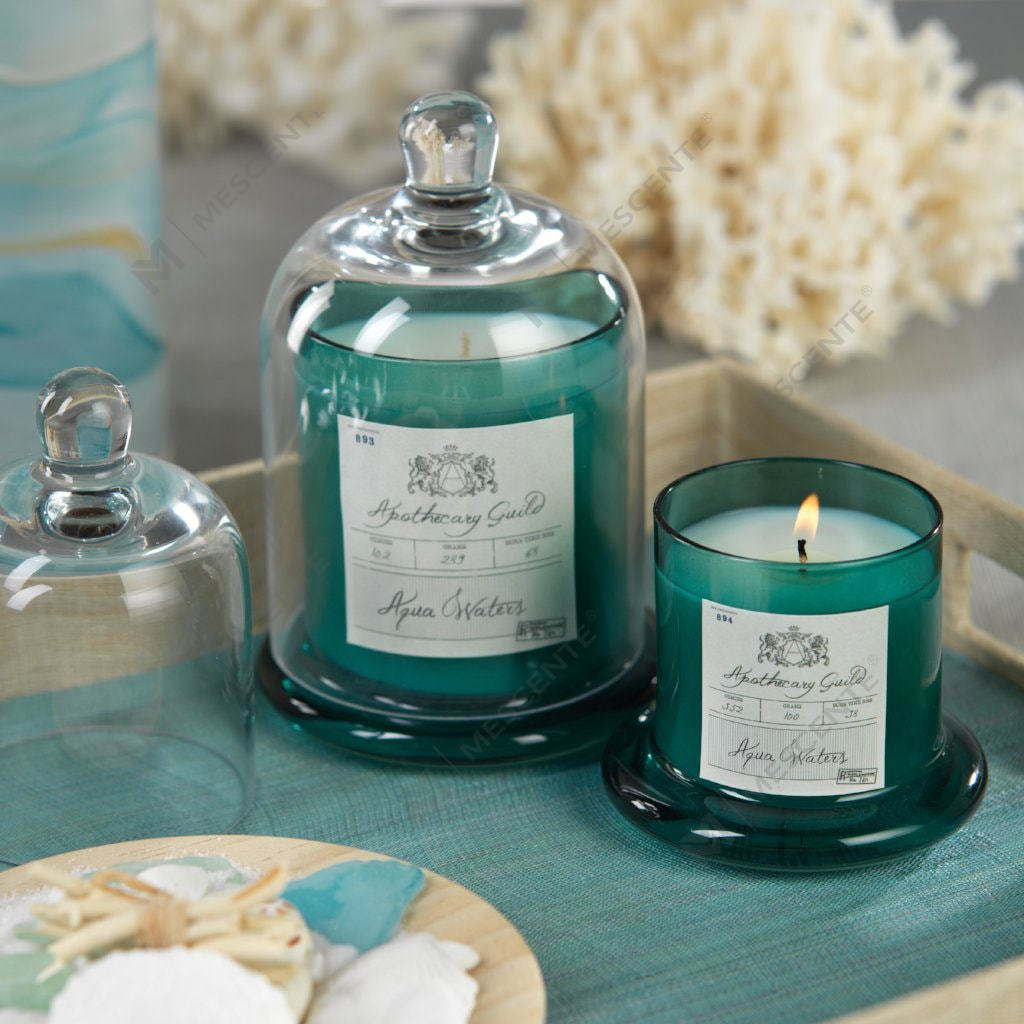 M&Scent ตกแต่งงานแต่งงานโรแมนติก Bell Jar แก้วโดมฝาครอบเทียนหอม A29275