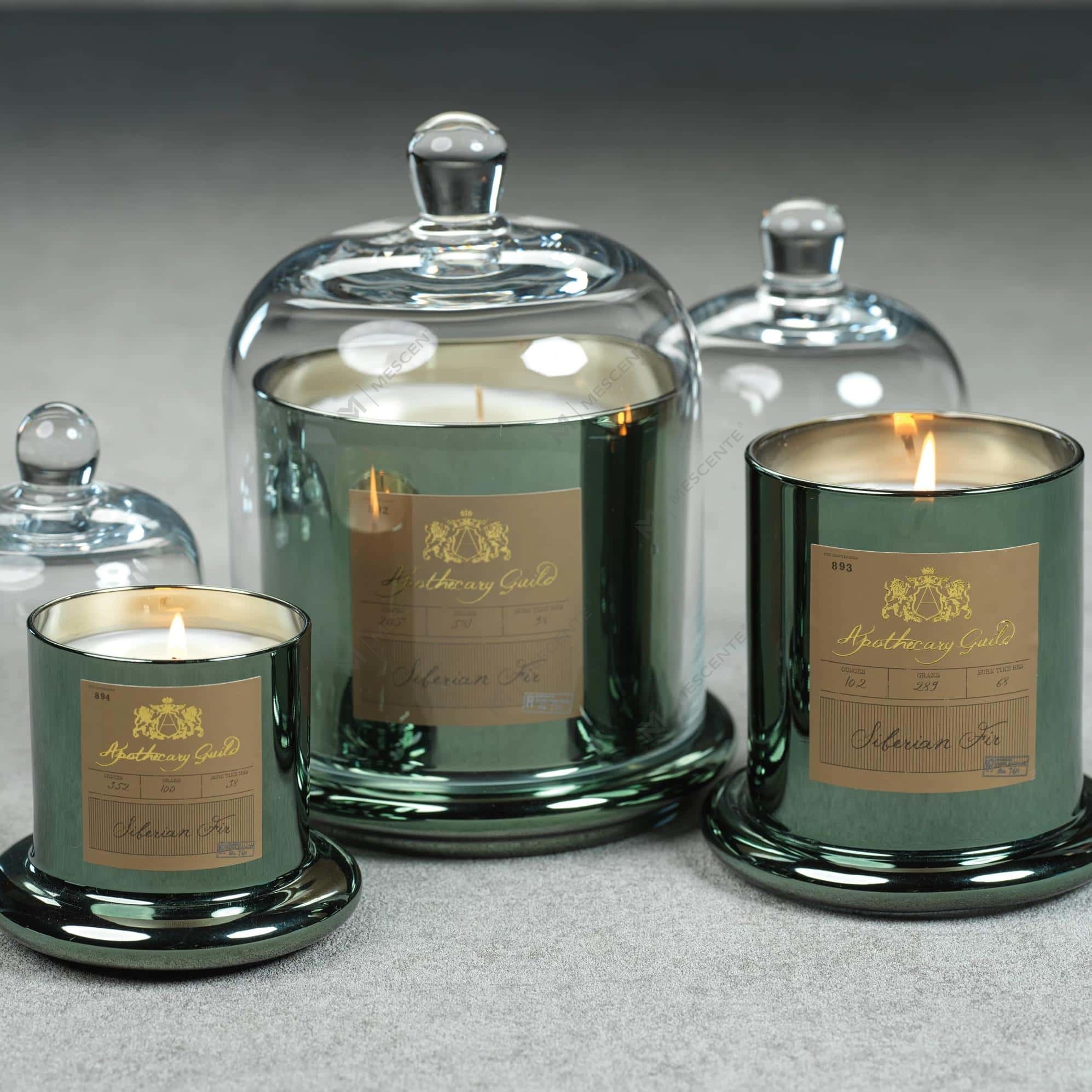 M&Scent ตกแต่งงานแต่งงานโรแมนติก Bell Jar แก้วโดมฝาครอบเทียนหอม A29275