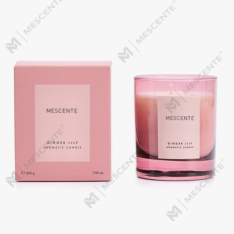 Mescente ขายส่งฉลากส่วนตัวราคาถูกเทียนหอมไวน์จำนวนมากส่วนบุคคลเทียนหอมถั่วเหลืองในขวดที่มีฝาปิด