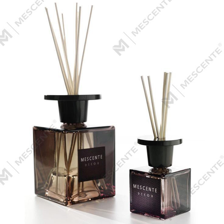 Mescente 2pk 120ml ชุดไม้กระจายกลิ่นดอกแดนดิไลอันสีขาว, ชุดไม้กระจายกลิ่นกกฉลากส่วนตัว