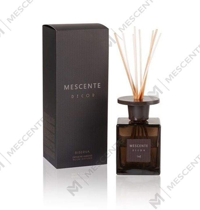 Mescente 2pk 120ml ชุดไม้กระจายกลิ่นดอกแดนดิไลอันสีขาว, ชุดไม้กระจายกลิ่นกกฉลากส่วนตัว