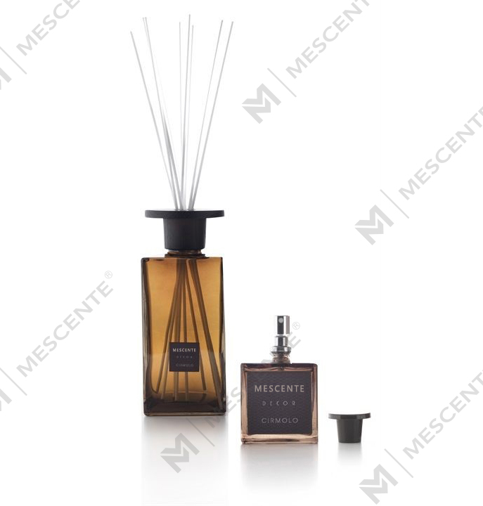 Mescente 2pk 120ml ชุดไม้กระจายกลิ่นดอกแดนดิไลอันสีขาว, ชุดไม้กระจายกลิ่นกกฉลากส่วนตัว