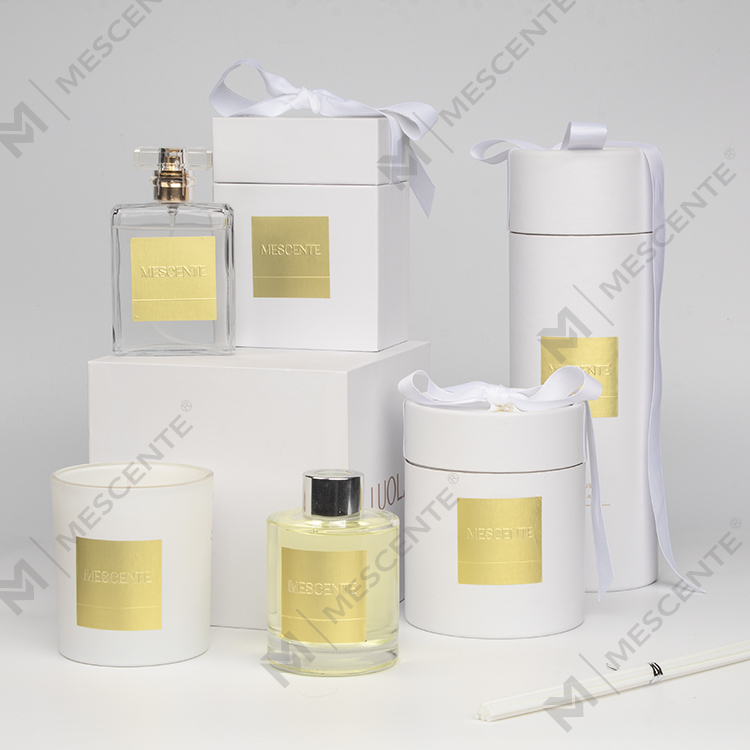M&Scent ขวดน้ำหอมฉลากส่วนตัวสุดหรูขวดโหลเทียนขี้ผึ้งถั่วเหลืองจำนวนมาก