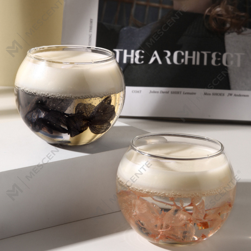 M&Scent คุณภาพสูง End Home Fragrance เทียนหอมตะไคร้ถั่วเหลืองในแก้ว