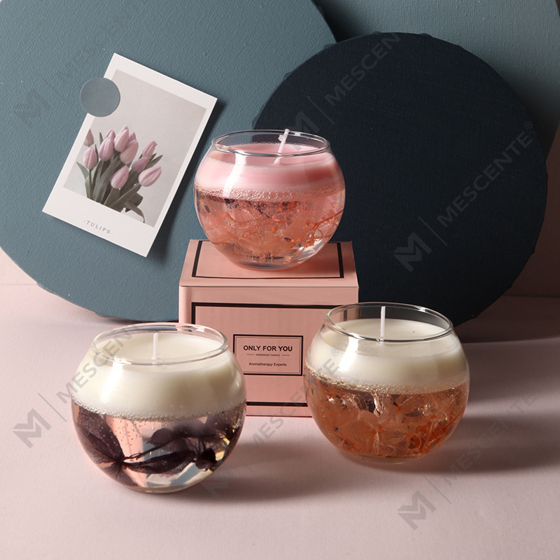 M&Scent คุณภาพสูง End Home Fragrance เทียนหอมตะไคร้ถั่วเหลืองในแก้ว
