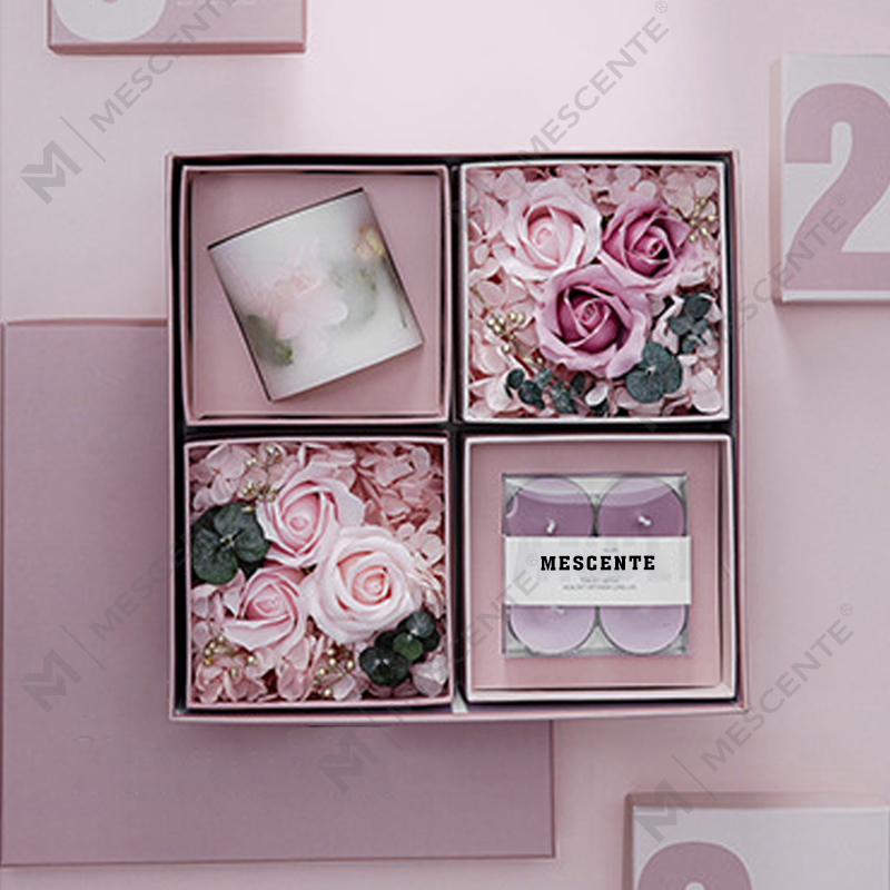 M&Scent ขายส่งชุดของขวัญเทียนหอมขี้ผึ้งถั่วเหลืองธรรมชาติสุดหรู