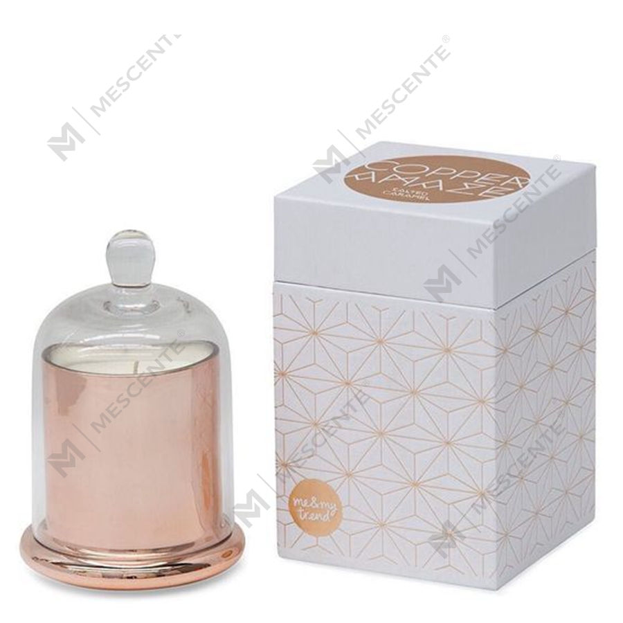 Mescente Luxury Silver Domed cover เชิงเทียนหอม แก้วโดม Jars
