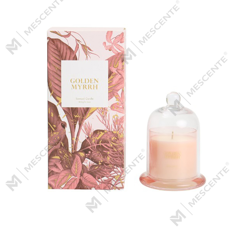 M&Scent โลโก้ที่กำหนดเอง กล่องหรูหรา ขี้ผึ้งธรรมชาติ 100% มินิโฮม เทียนของขวัญ