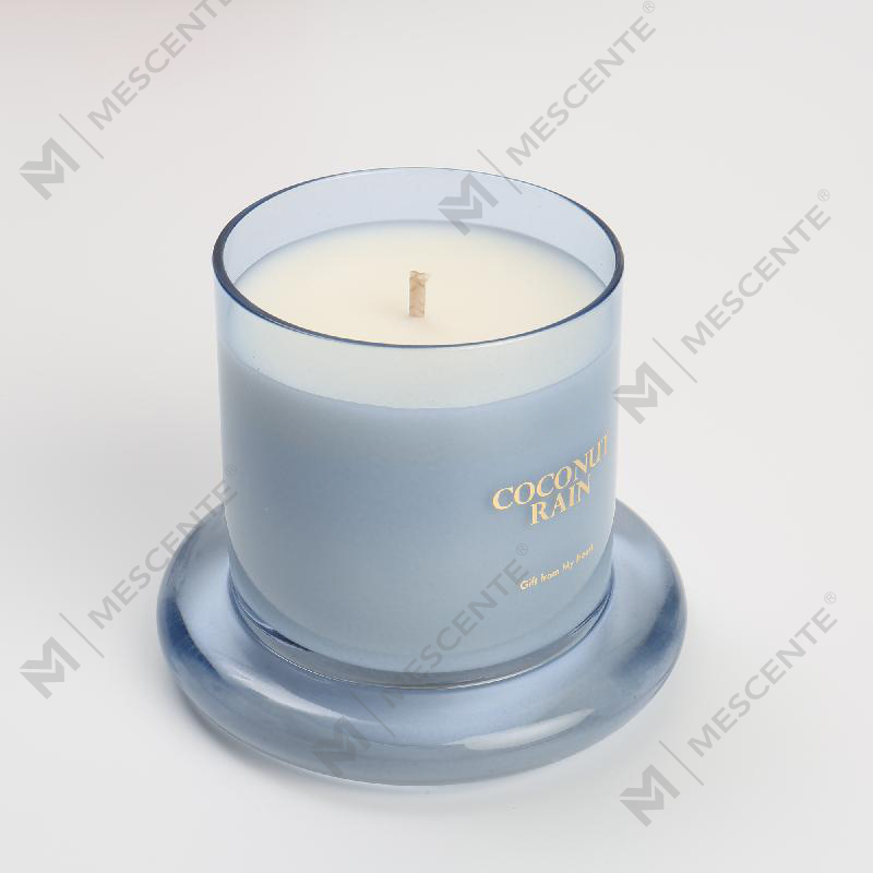 M&Scent โลโก้ที่กำหนดเอง กล่องหรูหรา ขี้ผึ้งธรรมชาติ 100% มินิโฮม เทียนของขวัญ