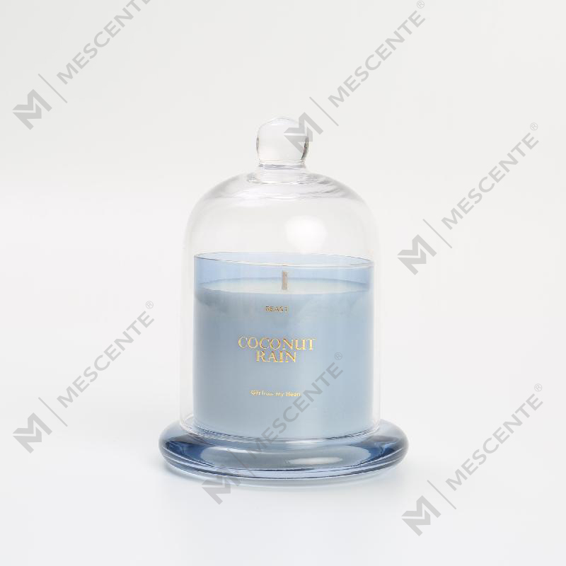 M&Scent โลโก้ที่กำหนดเอง กล่องหรูหรา ขี้ผึ้งธรรมชาติ 100% มินิโฮม เทียนของขวัญ