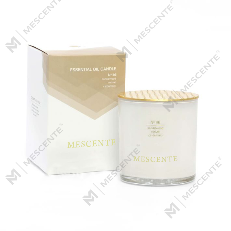 M&Scente เทียนหอมติดฉลากส่วนตัวหรูหราแฟนซีหญิงขนาดใหญ่กลิ่นหอม