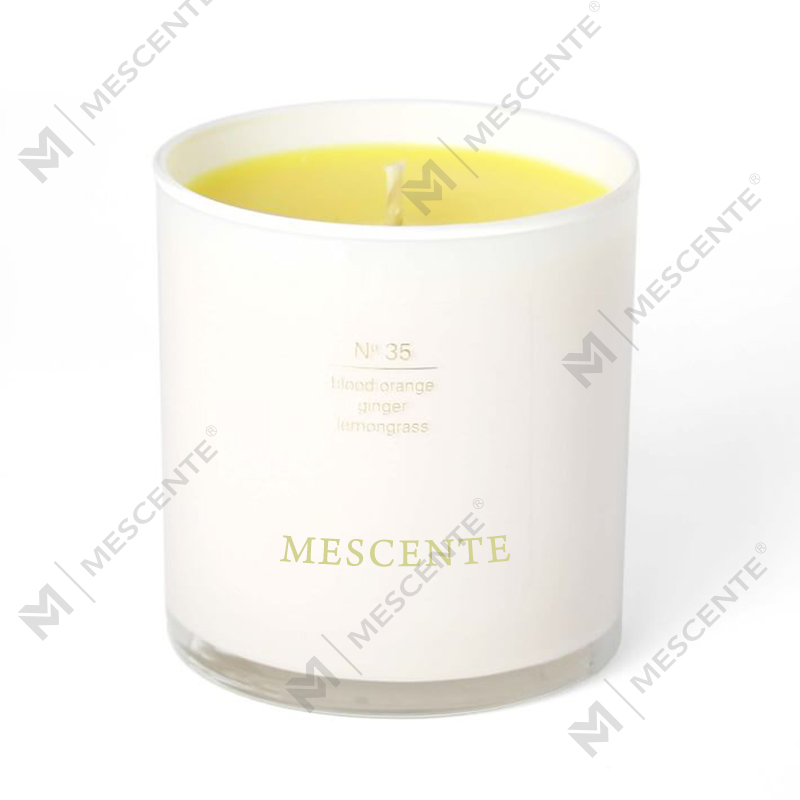 M&Scente เทียนหอมติดฉลากส่วนตัวหรูหราแฟนซีหญิงขนาดใหญ่กลิ่นหอม