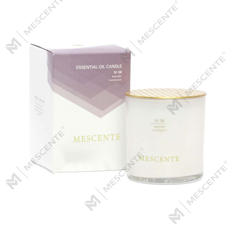 M&Scente เทียนหอมติดฉลากส่วนตัวหรูหราแฟนซีหญิงขนาดใหญ่กลิ่นหอม