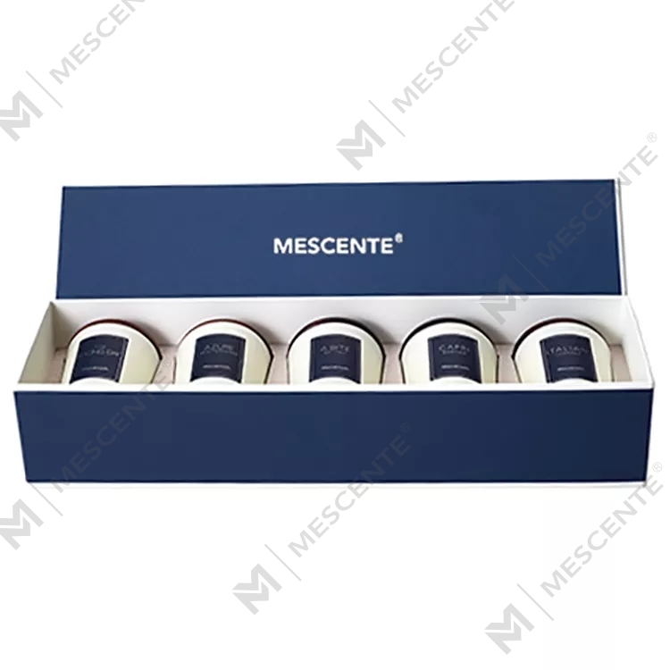 M&scent เทียนหอมน้ำมันหอมระเหยฉลากส่วนตัวขายส่งหรูหราพร้อมฝาปิด, เทียนอโรมา