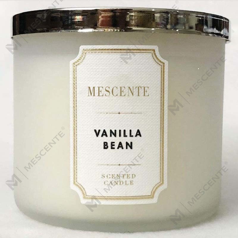 M&Scent Hand Made 3 ไส้ตะเกียงธรรมชาติจัสมินหอมของขวัญเทียนขี้ผึ้งถั่วเหลือง, เทียนคริสตัลอโรมาเธอราพีฉลากส่วนตัว