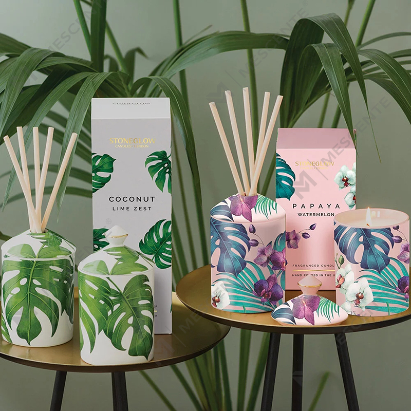 M&Scent เทียนแก้วน้ำ Urban Botanics ดีไซน์พิเศษพร้อมกล่องพับ