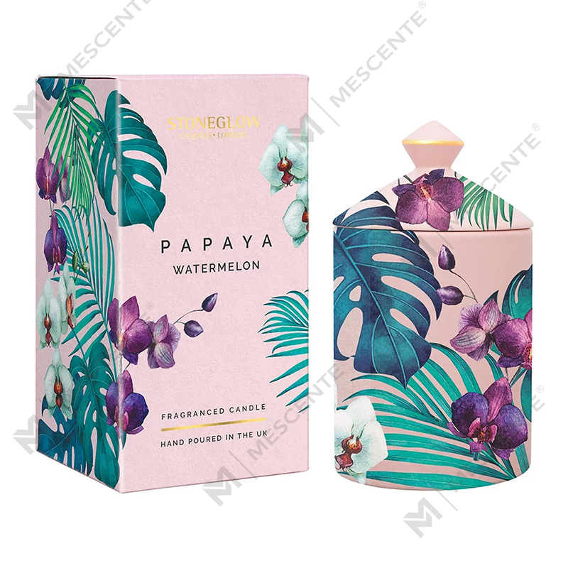 M&Scent เทียนแก้วน้ำ Urban Botanics ดีไซน์พิเศษพร้อมกล่องพับ