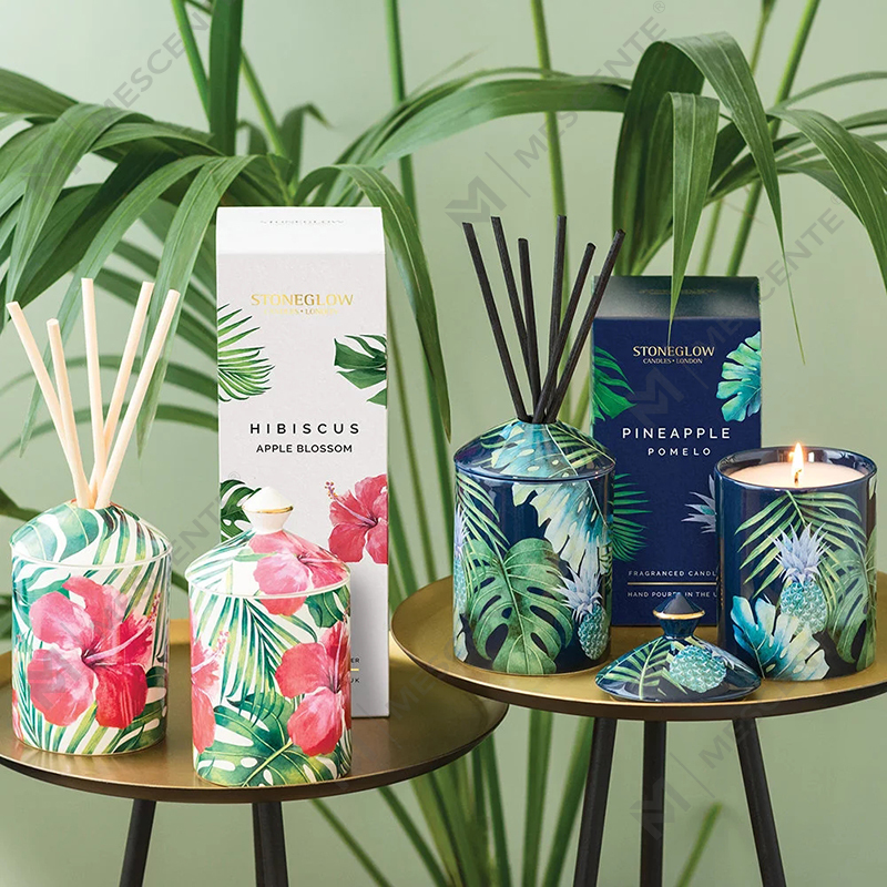 M&Scent เทียนแก้วน้ำ Urban Botanics ดีไซน์พิเศษพร้อมกล่องพับ