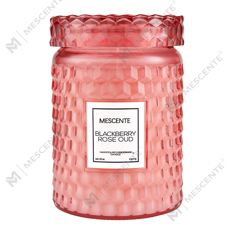 M&Scent เทียนไอคอนตกแต่งคริสต์มาสแบบกำหนดเอง Blackberry Rose Oud