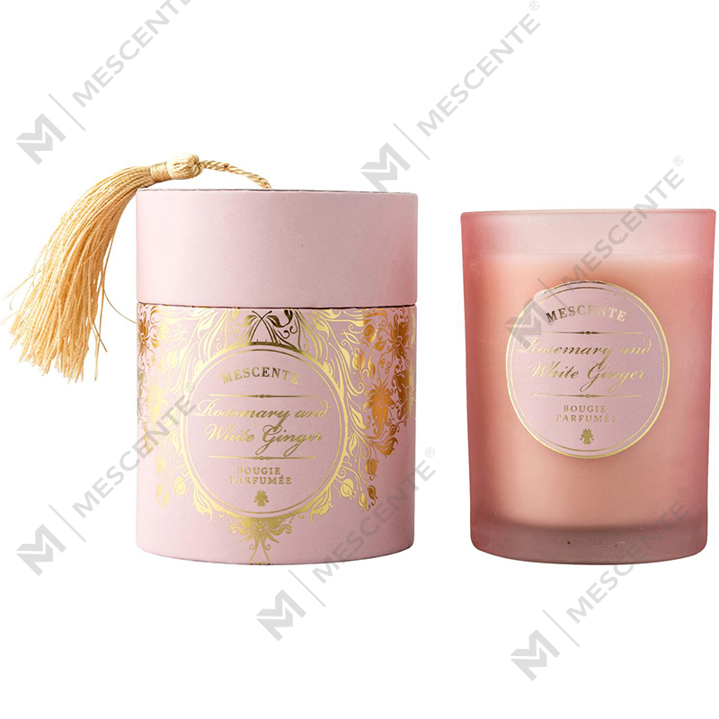 M&Scent เทียนหอมโลโก้สีขาวคริสต์มาสสุดหรู
