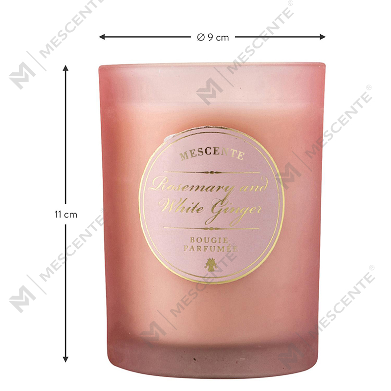 M&Scent เทียนหอมโลโก้สีขาวคริสต์มาสสุดหรู