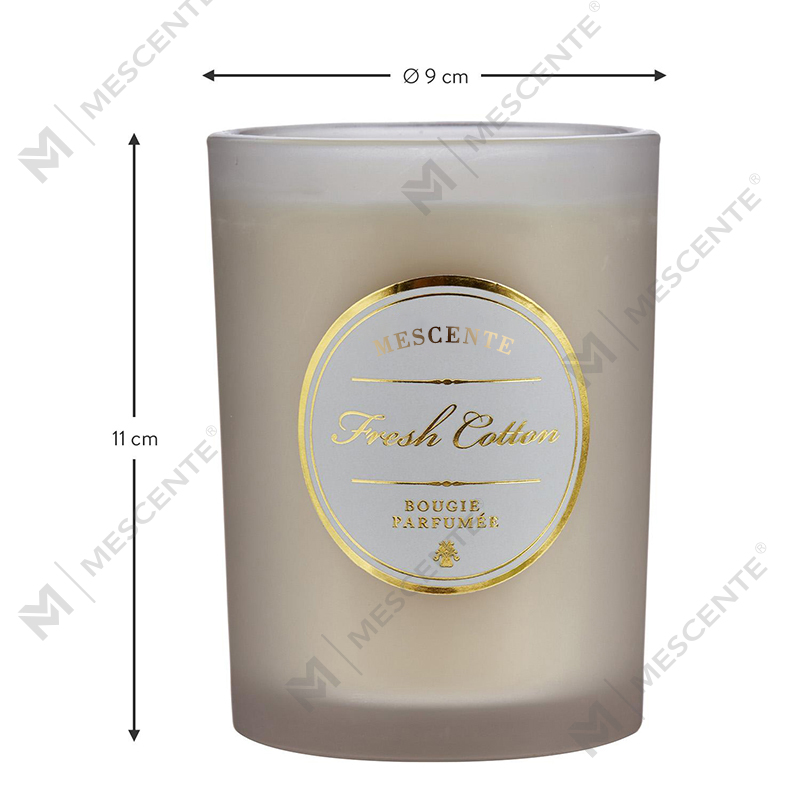 M&Scent เทียนหอมโลโก้สีขาวคริสต์มาสสุดหรู