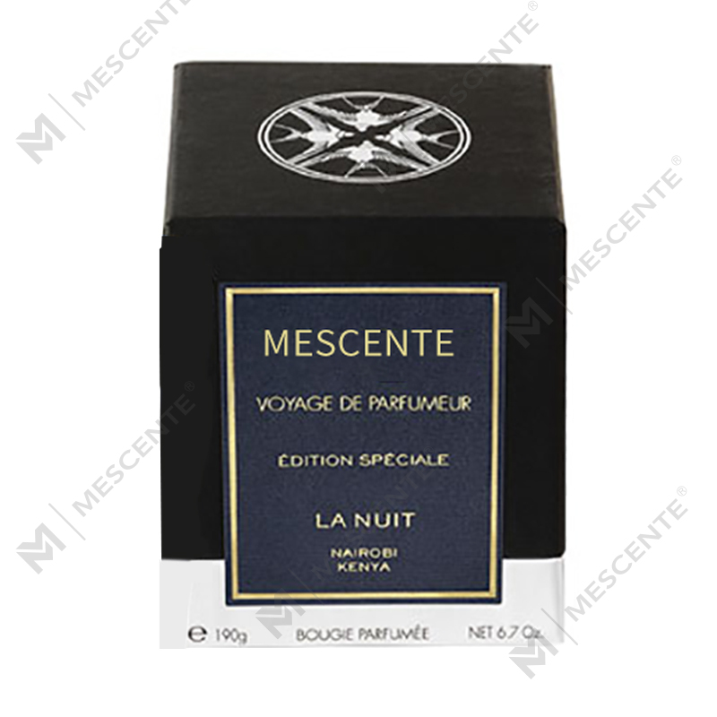 M&Scent เชิงเทียนแก้วแฮนด์เมดหรูหรา เสาเทียนหอมวานิลลาพร้อมคริสตัล