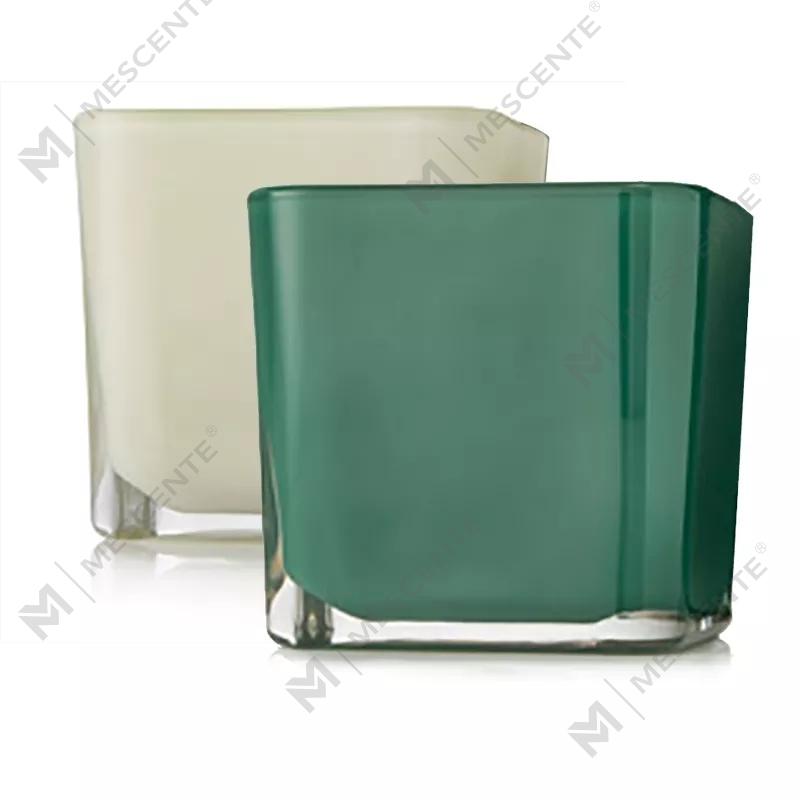 M&Scent ขายส่งหรูหราตกแต่งแบบกำหนดเองฉลากส่วนตัวคริสตัลเทียนหอมขี้ผึ้งถั่วเหลือง