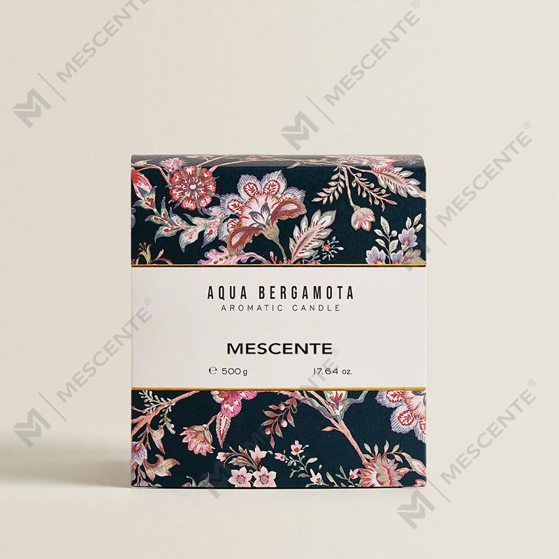 M&Scent Custom Factory ขวดแก้วฉลากส่วนตัวเทียนหอมขี้ผึ้งถั่วเหลืองธรรมชาติ