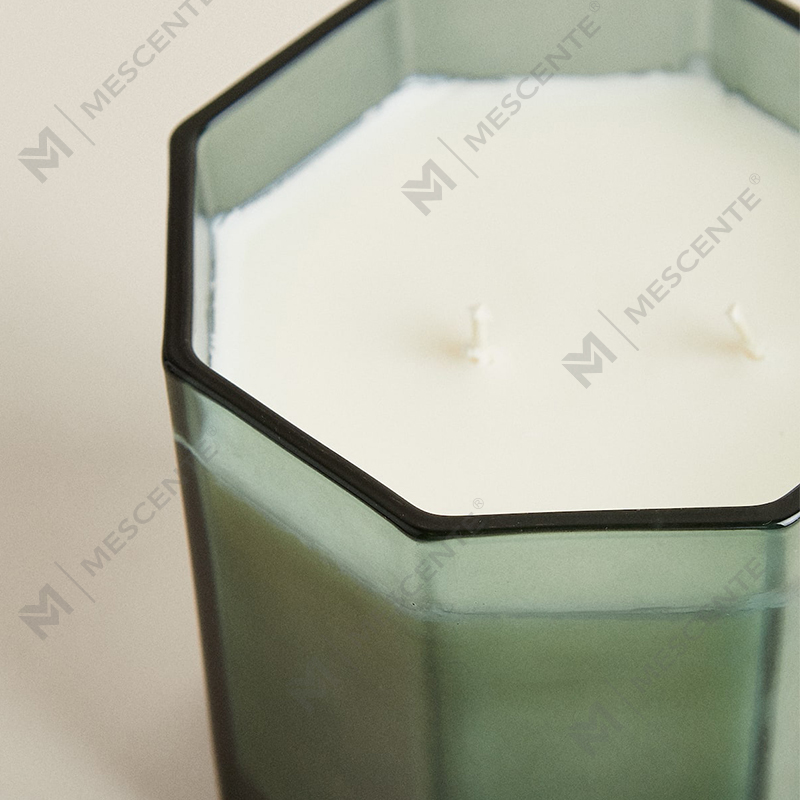 M&Scent Custom Factory ขวดแก้วฉลากส่วนตัวเทียนหอมขี้ผึ้งถั่วเหลืองธรรมชาติ